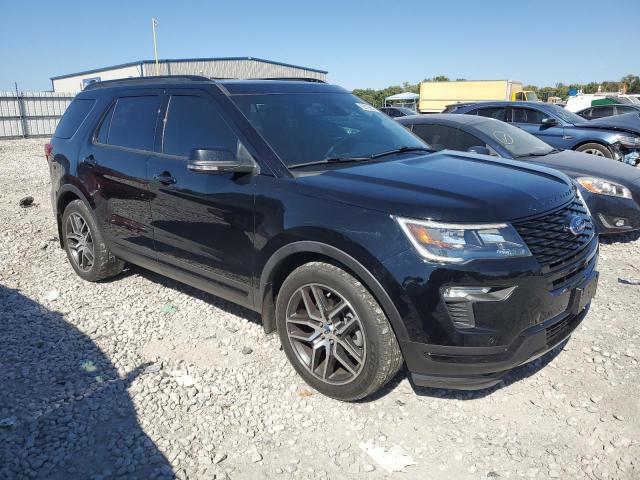 1FM5K8GT0JGC90548 - 2018 FORD EXPLORER SPORT 黑色 照片 4