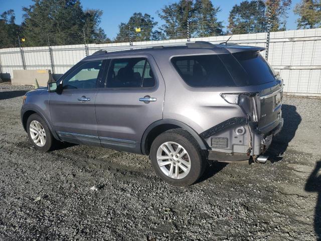 1FM5K8D87DGC91636 - 2013 FORD EXPLORER XLT ნაცრისფერი ფოტო 2