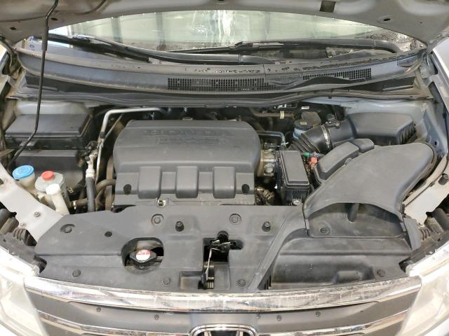 5FNRL5H67BB022828 - 2011 HONDA ODYSSEY EXL SILVER photo 12