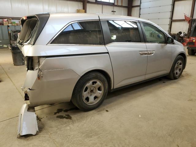 5FNRL5H67BB022828 - 2011 HONDA ODYSSEY EXL SILVER photo 3