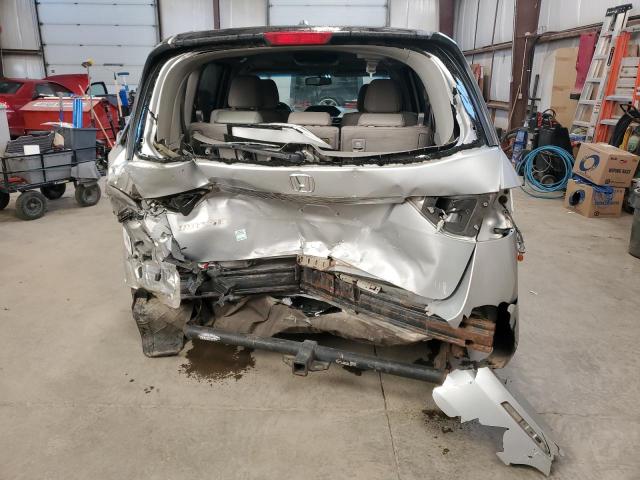 5FNRL5H67BB022828 - 2011 HONDA ODYSSEY EXL SILVER photo 6