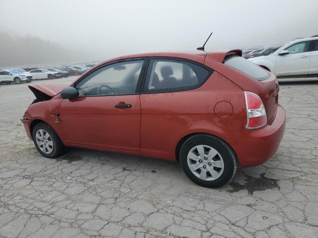 KMHCM36C68U102388 - 2008 HYUNDAI ACCENT GS ORANGE photo 2