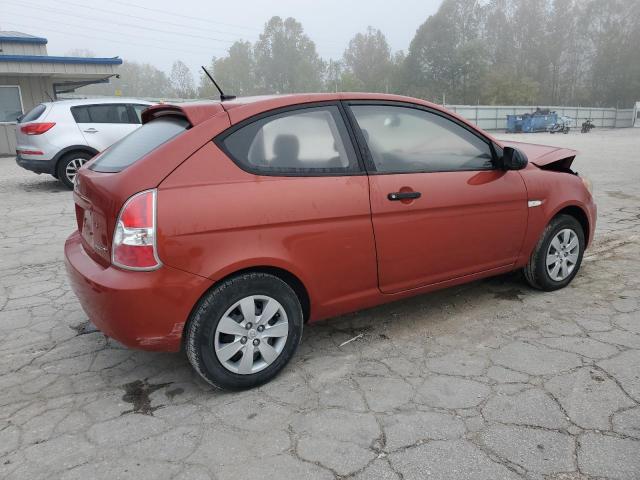 KMHCM36C68U102388 - 2008 HYUNDAI ACCENT GS ORANGE photo 3