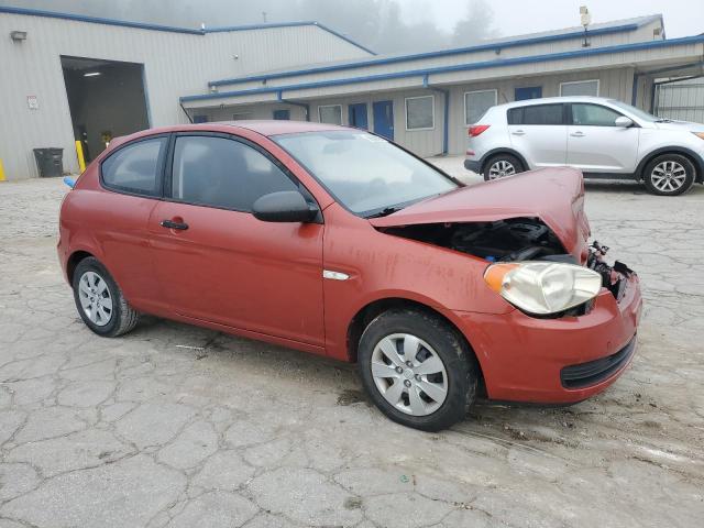 KMHCM36C68U102388 - 2008 HYUNDAI ACCENT GS ORANGE photo 4