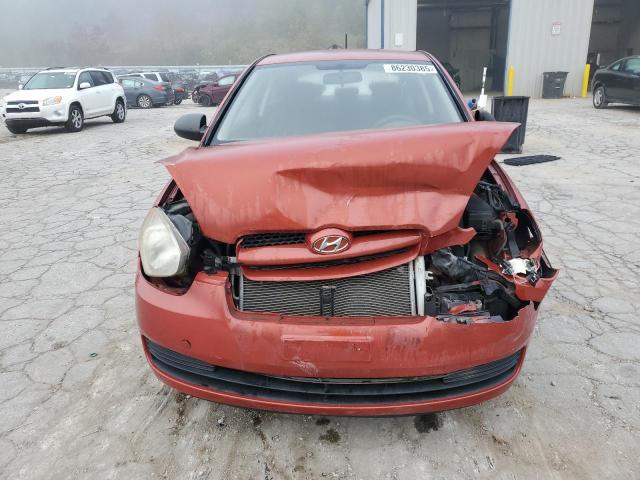 KMHCM36C68U102388 - 2008 HYUNDAI ACCENT GS ORANGE photo 5
