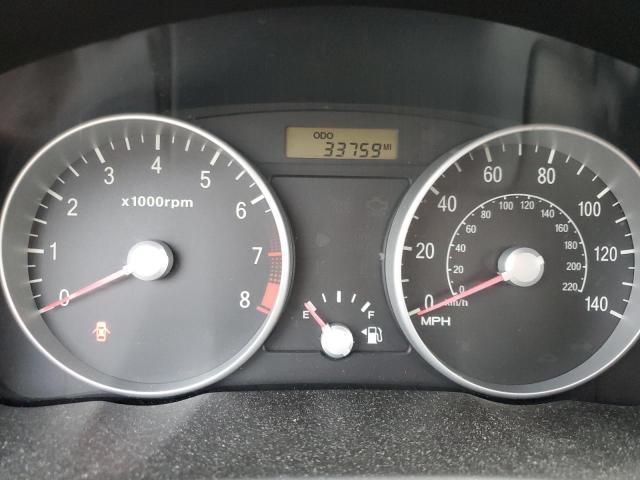 KMHCM36C68U102388 - 2008 HYUNDAI ACCENT GS ORANGE photo 9