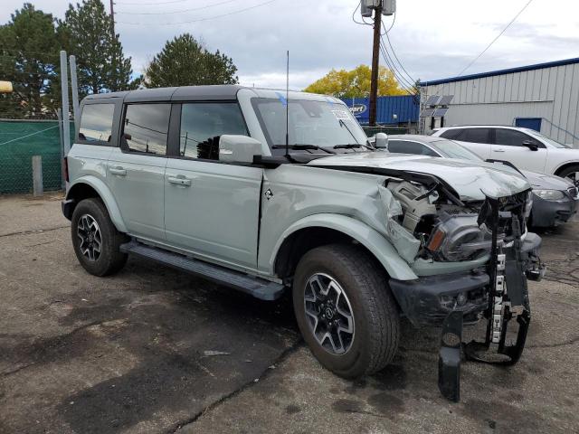 1FMEE5BP4PLB76035 - 2023 FORD BRONCO BASE GRAY photo 4