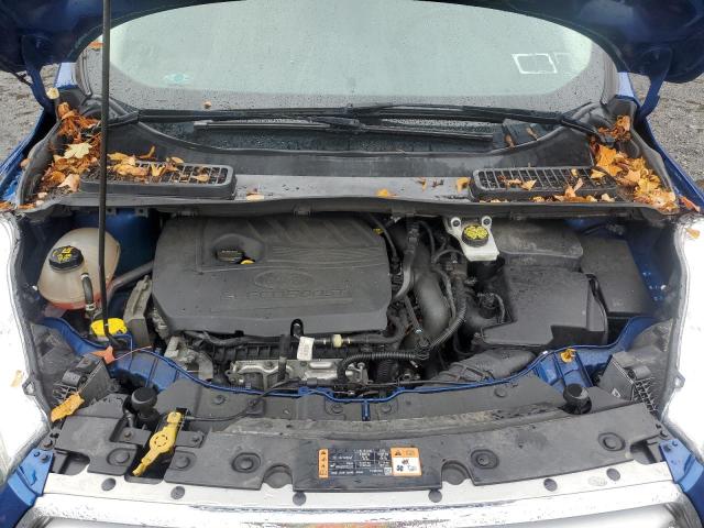 1FMCU9GD4HUB54094 - 2017 FORD ESCAPE SE ლურჯი ფოტო 12