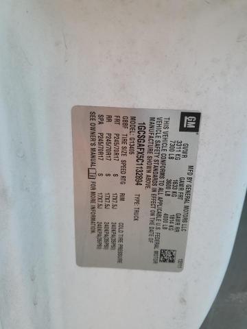 1GCSGAFX5C1132894 - 2012 CHEVROLET EXPRESS G1 WHITE photo 13