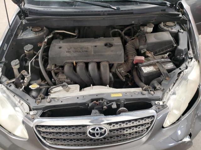 1NXBR32E17Z805058 - 2007 TOYOTA COROLLA CE ნაცრისფერი ფოტო 11