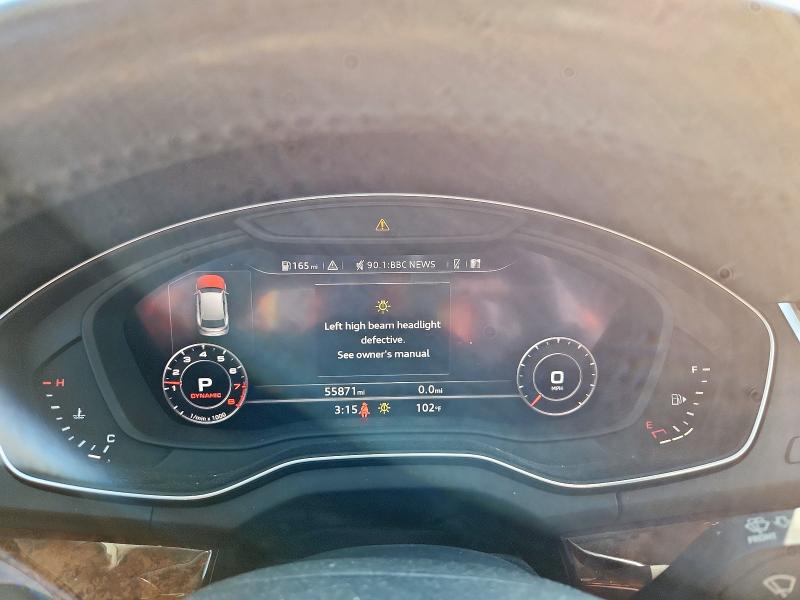 WA1ANAFY3J2049847 - 2018 AUDI Q5 PREMIUM Boz foto 9