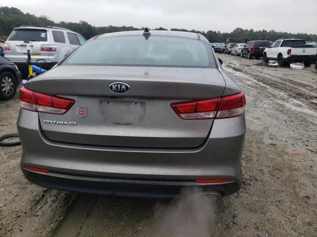 5XXGT4L36JG239054 - 2018 KIA OPTIMA LX GRAY photo 6