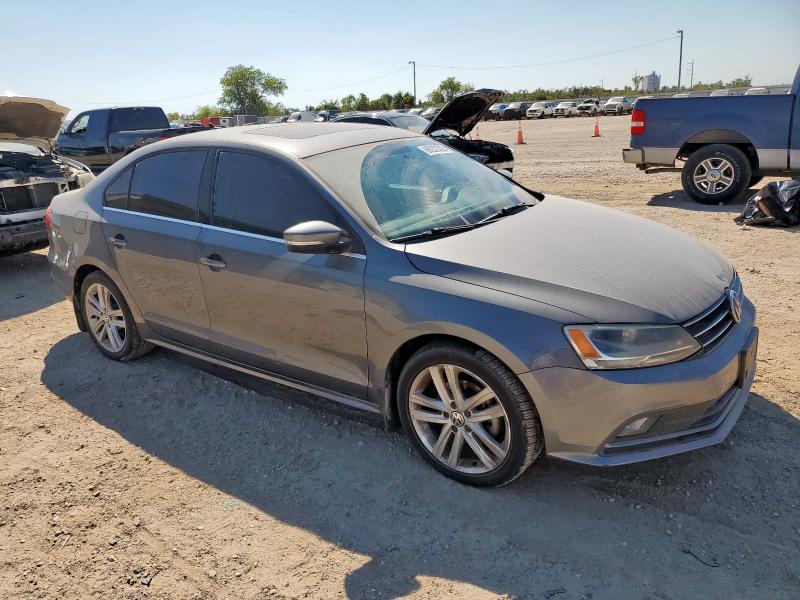 3VW3A7AJ4FM342791 - 2015 VOLKSWAGEN JETTA TDI GRAY photo 4