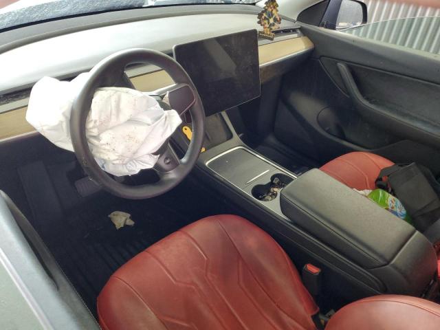 7SAYGDEE9NF513074 - 2022 TESLA MODEL Y GRAY photo 8