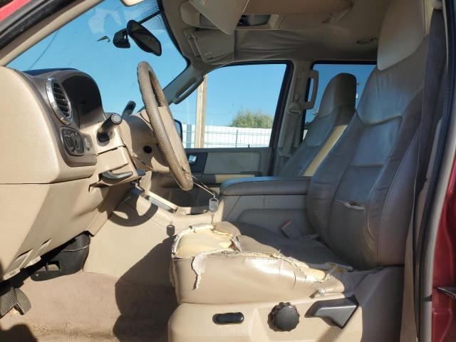 1FMPU15L34LA94323 - 2004 FORD EXPEDITION XLT RED photo 7