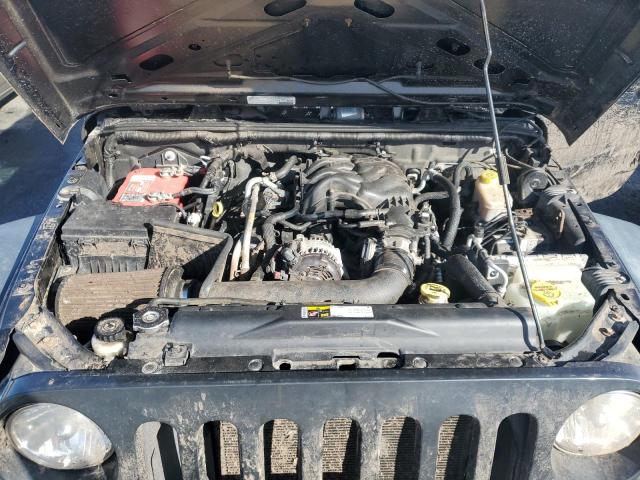 1C4AJWAG6DL673167 - 2013 JEEP WRANGLER SPORT BLACK photo 11