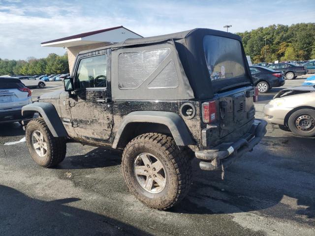 1C4AJWAG6DL673167 - 2013 JEEP WRANGLER SPORT BLACK photo 2