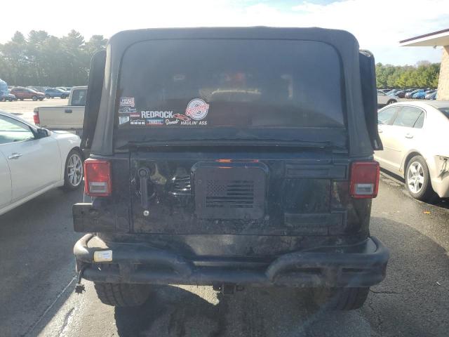 1C4AJWAG6DL673167 - 2013 JEEP WRANGLER SPORT BLACK photo 6