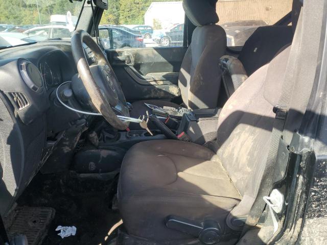 1C4AJWAG6DL673167 - 2013 JEEP WRANGLER SPORT BLACK photo 7