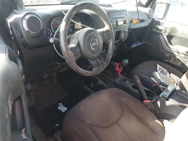 1C4AJWAG6DL673167 - 2013 JEEP WRANGLER SPORT BLACK photo 8