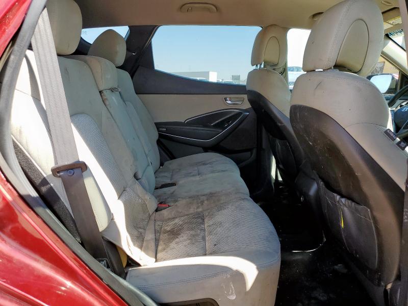 5XYZTDLB2DG094062 - 2013 HYUNDAI SANTA FE S წითელი ფოტო 11