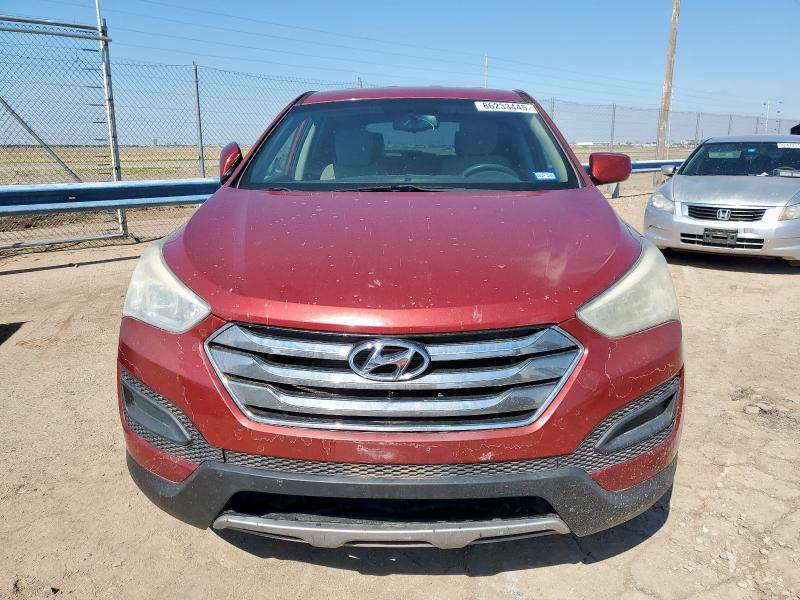 5XYZTDLB2DG094062 - 2013 HYUNDAI SANTA FE S წითელი ფოტო 5
