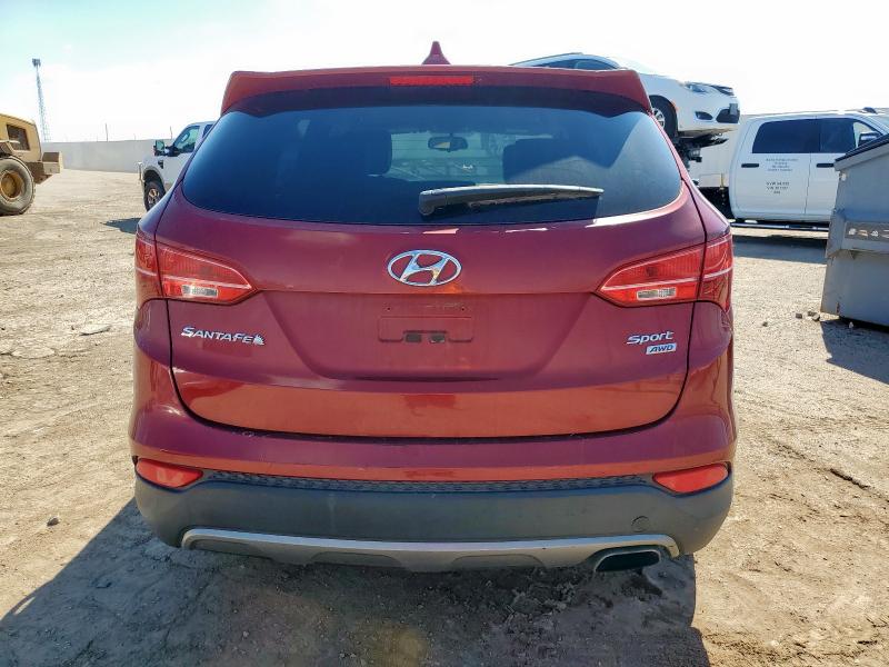 5XYZTDLB2DG094062 - 2013 HYUNDAI SANTA FE S წითელი ფოტო 6
