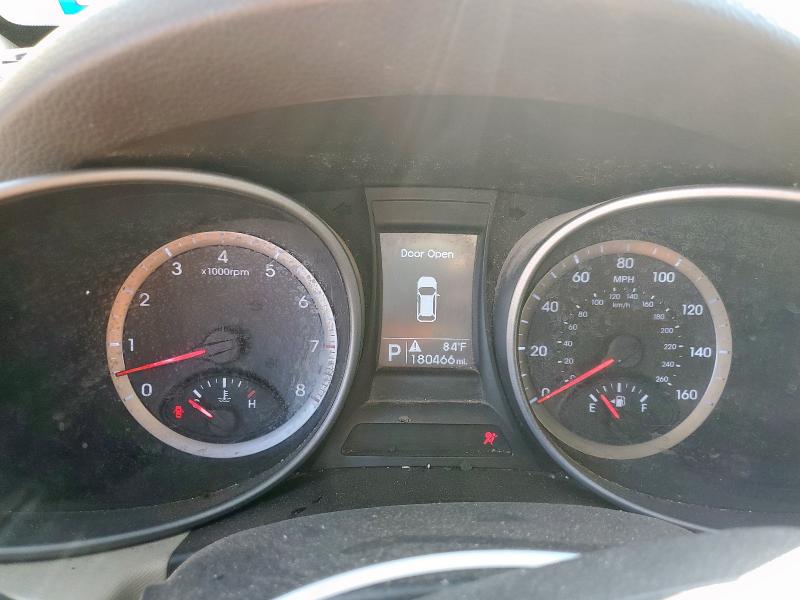 5XYZTDLB2DG094062 - 2013 HYUNDAI SANTA FE S წითელი ფოტო 9