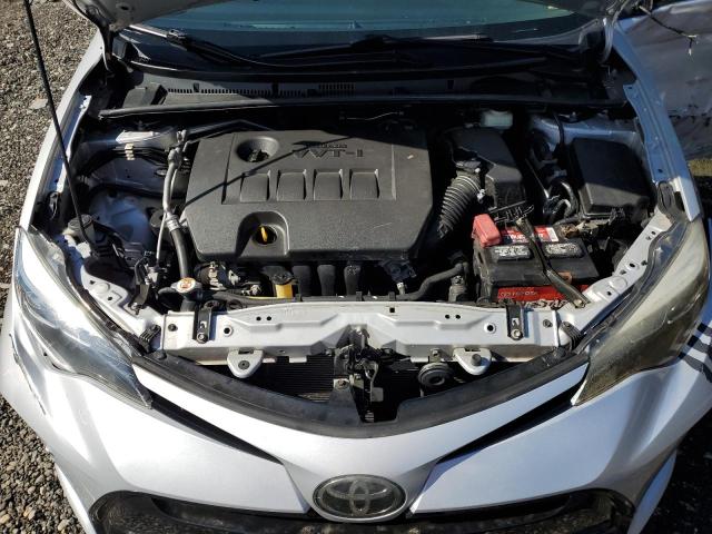 2T1BURHE7KC160936 - 2019 TOYOTA COROLLA L 银色 照片 11