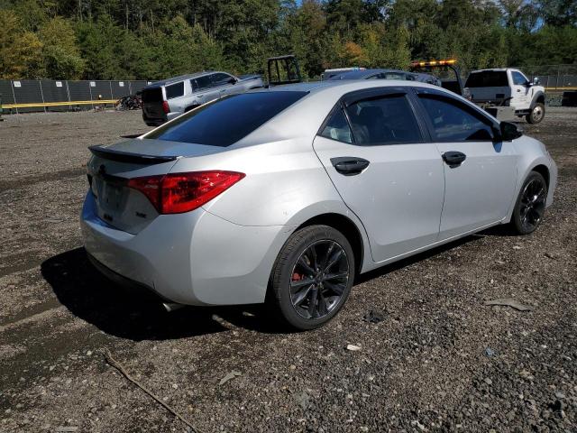 2T1BURHE7KC160936 - 2019 TOYOTA COROLLA L 银色 照片 3
