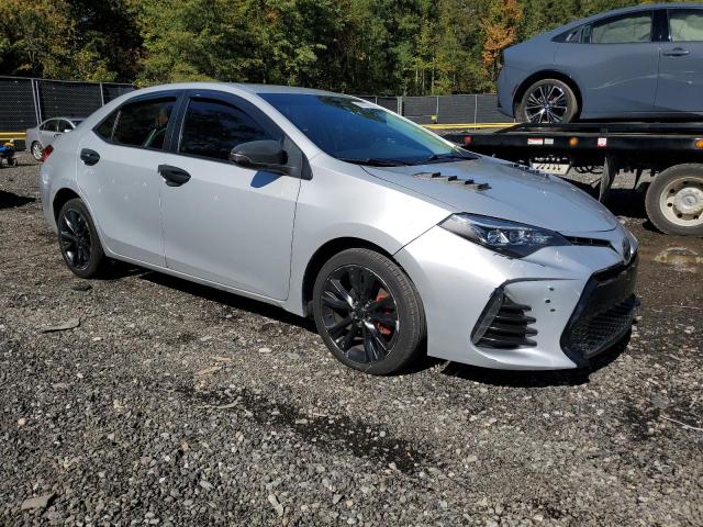 2T1BURHE7KC160936 - 2019 TOYOTA COROLLA L 银色 照片 4