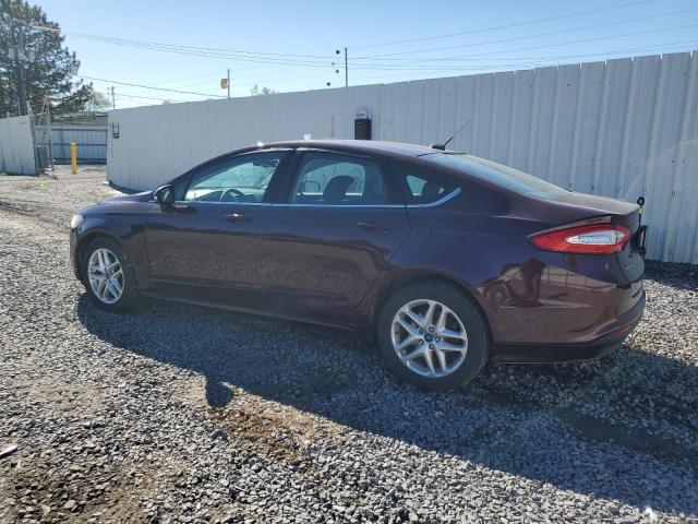 3FA6P0H71DR173836 - 2013 FORD FUSION SE BURGUNDY photo 2