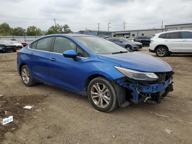 1G1BE5SM5K7126347 - 2019 CHEVROLET CRUZE LT BLUE photo 4