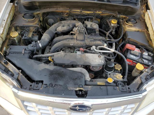 JF2SHCBC6BH761308 - 2011 SUBARU FORESTER 2.5X Blanc photo 12