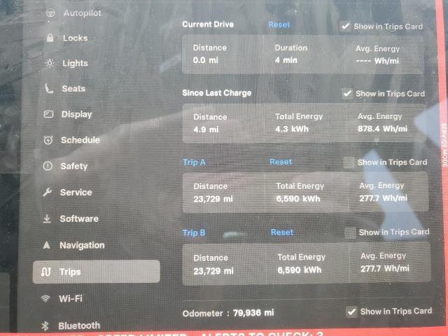 5YJ3E1EA5JF076421 - 2018 TESLA MODEL 3 ლურჯი ფოტო 9