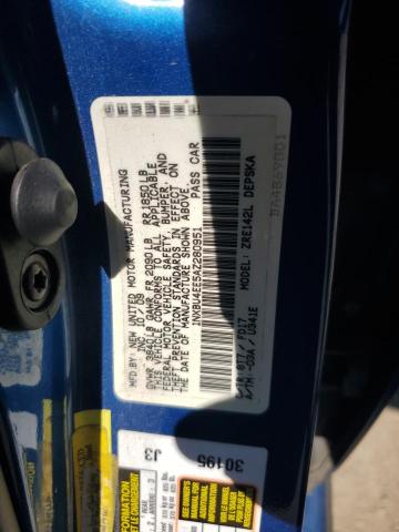 1NXBU4EE5AZ280951 - 2010 TOYOTA COROLLA BASE 蓝色 照片 12