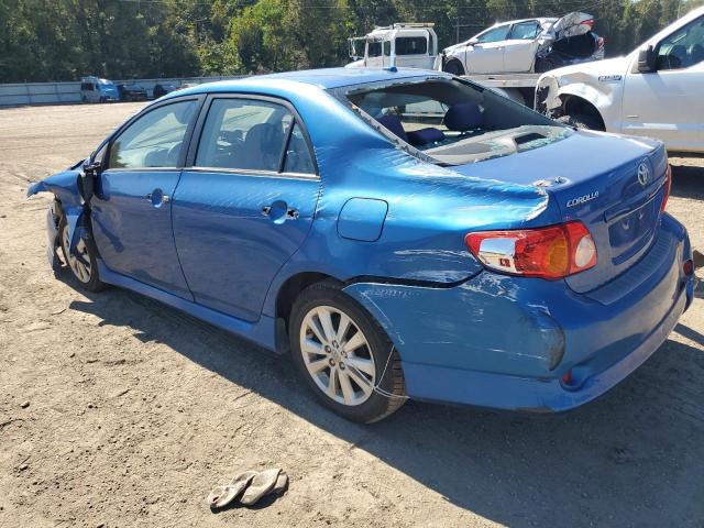 1NXBU4EE5AZ280951 - 2010 TOYOTA COROLLA BASE 蓝色 照片 2