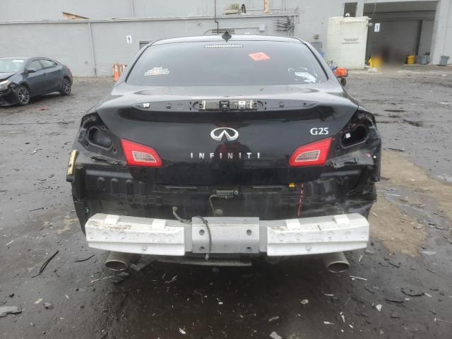 JN1DV6AP5BM603445 - 2011 INFINITI G25 BASE BLACK photo 6
