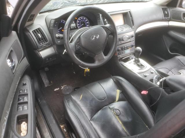 JN1DV6AP5BM603445 - 2011 INFINITI G25 BASE BLACK photo 8