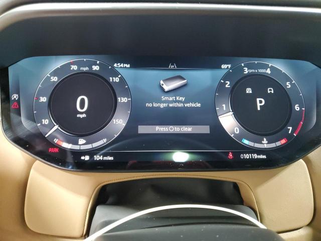 SAL1P9EU6SA459006 - 2025 LAND ROVER RANGE ROVE SE WHITE photo 9