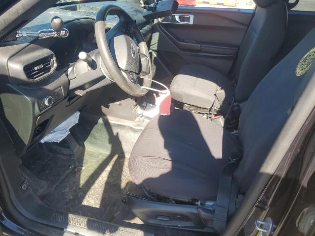 1FM5K8AW3MNA06753 - 2021 FORD EXPLORER POLICE INTERCEPTOR Schwarz Foto 7
