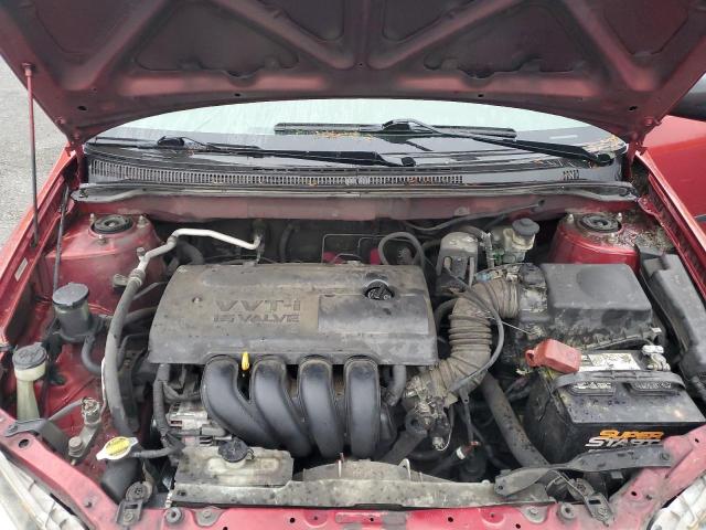 JTDBR32E142040669 - 2004 TOYOTA COROLLA CE ORANGE photo 11