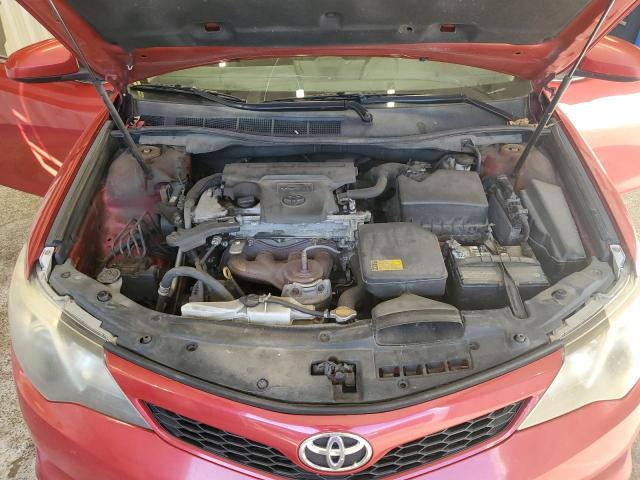 4T1BF1FKXDU649174 - 2013 TOYOTA CAMRY L RED photo 11