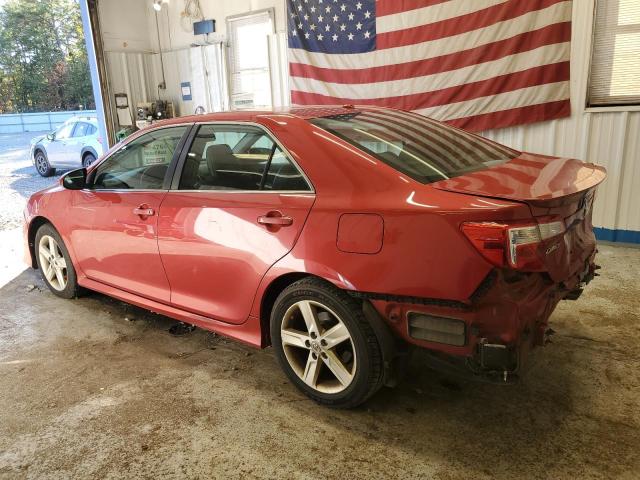 4T1BF1FKXDU649174 - 2013 TOYOTA CAMRY L RED photo 2