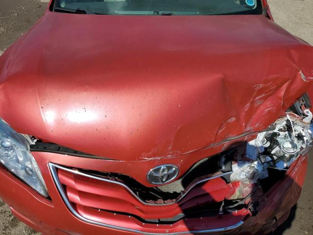4T4BF3EK5BR156616 - 2011 TOYOTA CAMRY BASE RED photo 11