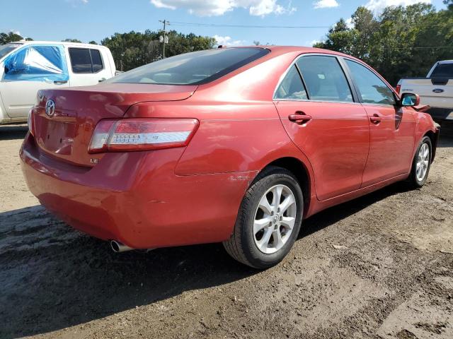 4T4BF3EK5BR156616 - 2011 TOYOTA CAMRY BASE RED photo 3