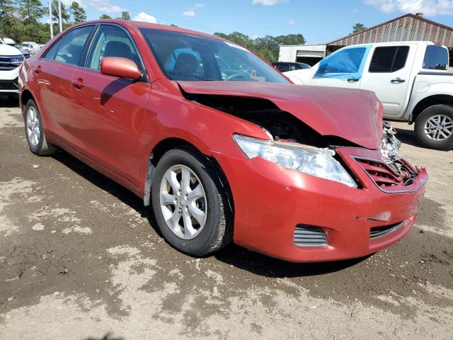 4T4BF3EK5BR156616 - 2011 TOYOTA CAMRY BASE RED photo 4