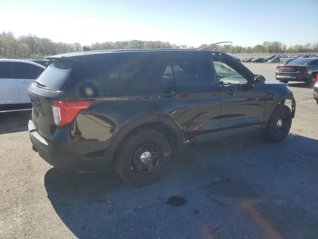 1FM5K8AB5PGB84802 - 2023 FORD EXPLORER POLICE INTERCEPTOR Schwarz Foto 3