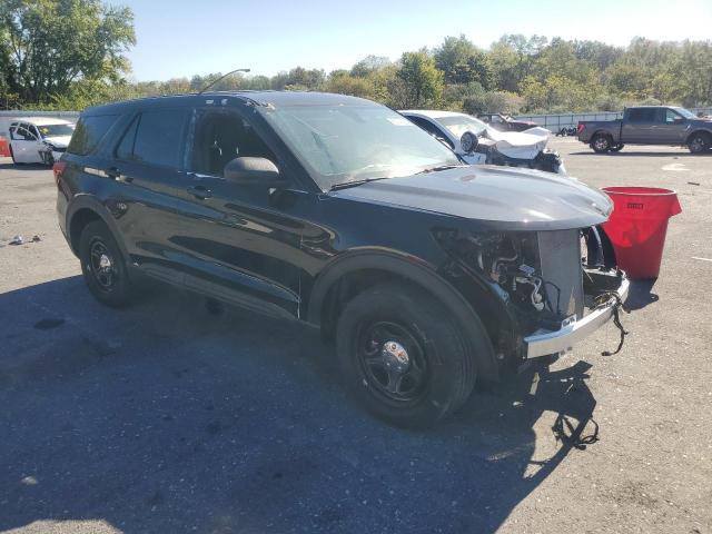 1FM5K8AB5PGB84802 - 2023 FORD EXPLORER POLICE INTERCEPTOR Schwarz Foto 4