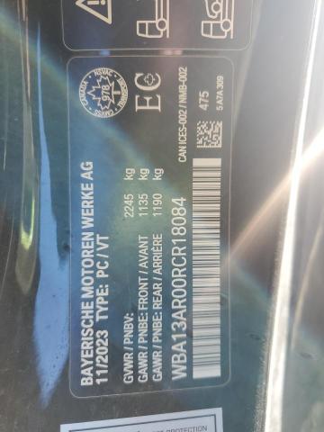 WBA13AR00RCR18084 - 2024 BMW M440XI BLACK photo 13